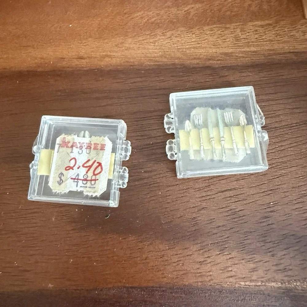 Vintage Dollhouse Miniature Furniture Lot Piano Music Box Sewing‎ Machine Mirror
